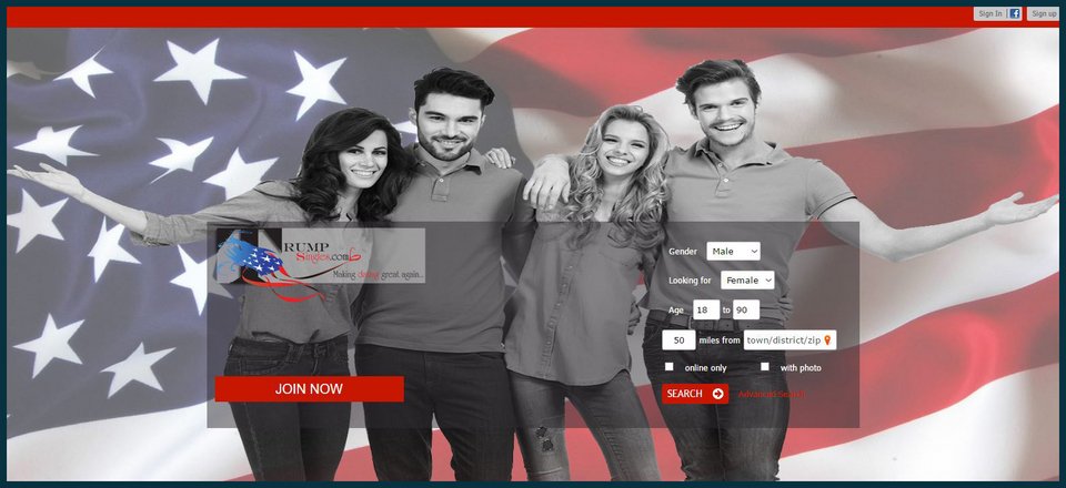 Ο έρωτας στην εποχή Ντόναλντ Τραμπ -Ακόμη και τα σάιτ γνωριμιών έχουν διχαστεί [εικόνες] | iefimerida.gr 3