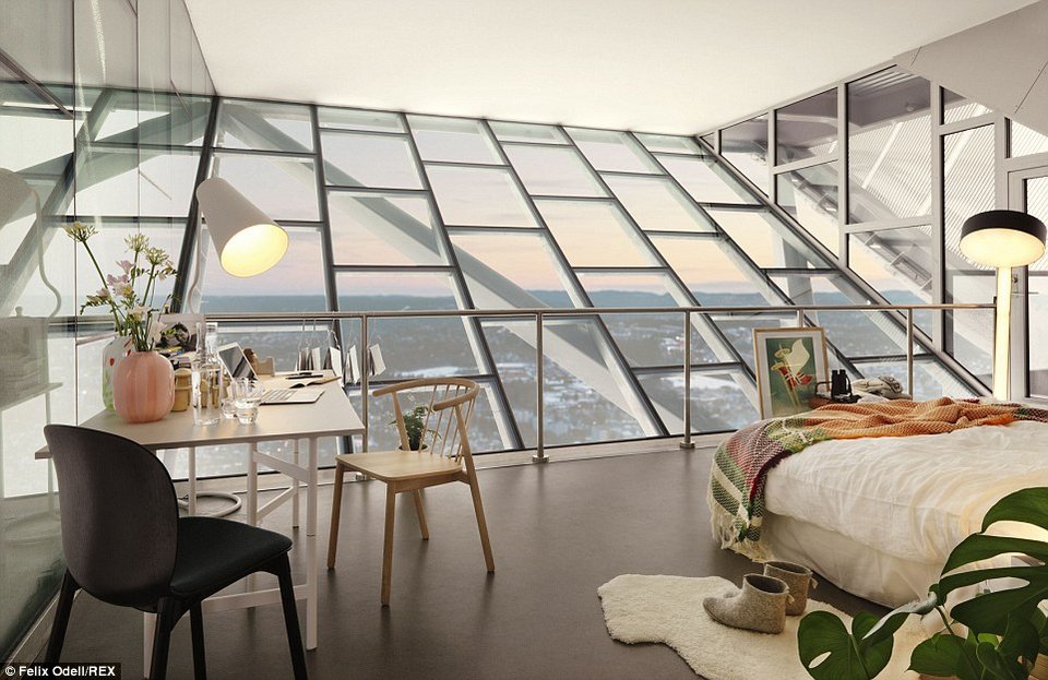 Η σουίτα που κρέμεται σε ύψος 64 μέτρων από το έδαφος -Θέα στα φιόρδ που κόβει την ανάσα [εικόνες] | iefimerida.gr 4