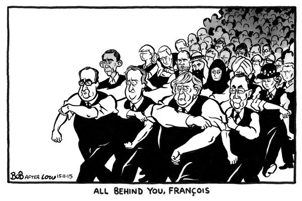 Τα μολύβια «θρηνούν» - Σκιτσογράφοι από όλο τον κόσμο για το μακελειό στο Παρίσι [εικόνες] | iefimerida.gr 13