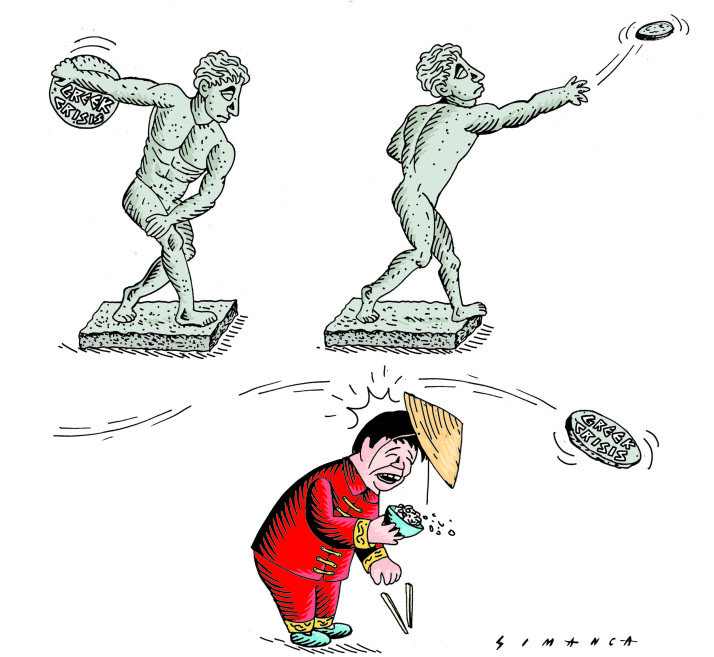 Η ελληνική κρίση σε 11 σπαρταριστά σκίτσα του ξένου Τύπου [εικόνες] | iefimerida.gr 9