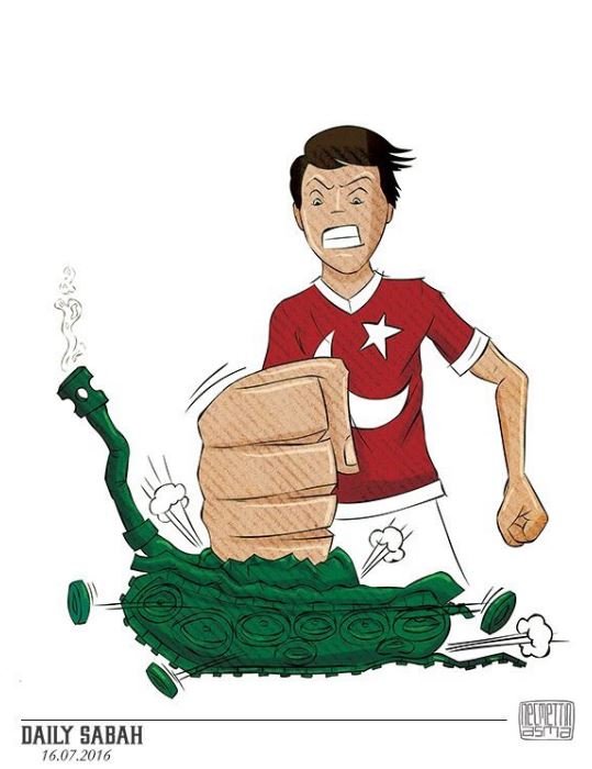 Το σκίτσο για το πραξικόπημα στην Τουρκία που κάνει τον γύρο του κόσμου [εικόνα] | iefimerida.gr 0