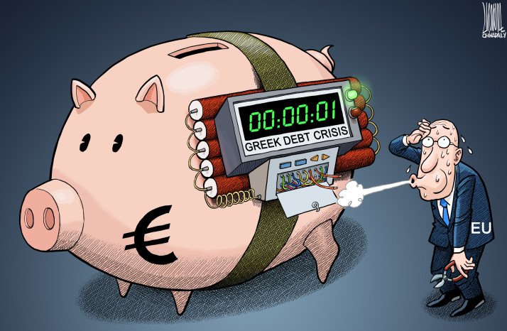 Η ελληνική κρίση σε 11 σπαρταριστά σκίτσα του ξένου Τύπου [εικόνες] | iefimerida.gr 2