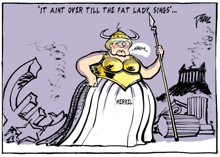 Η ελληνική κρίση σε 11 σπαρταριστά σκίτσα του ξένου Τύπου [εικόνες] | iefimerida.gr 3