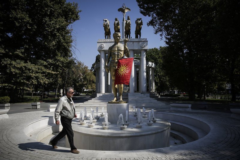 Η ατμόσφαιρα στα Σκόπια, την ημέρα διεξαγωγής του δημοψηφίσματος