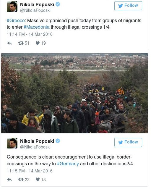 Την Ελλάδα κατηγορούν τα Σκόπια για την «απόδραση» προσφύγων | iefimerida.gr 1