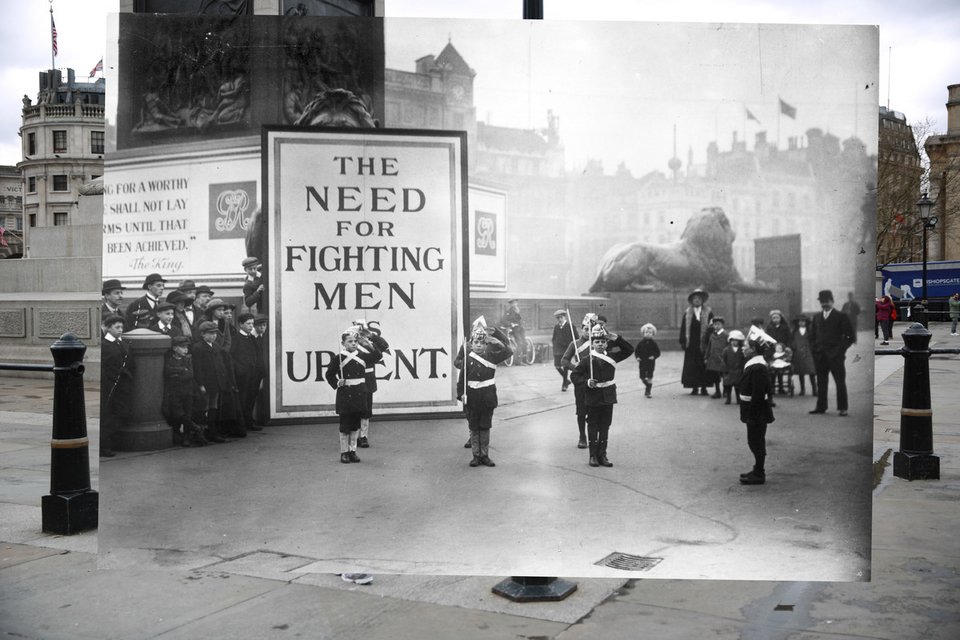 Εκπληκτική συλλογή φωτογραφιών –Μεταφέρει στιγμιότυπα από τον Α' Παγκόσμιο Πόλεμο στο σήμερα [εικόνες]   | iefimerida.gr 3