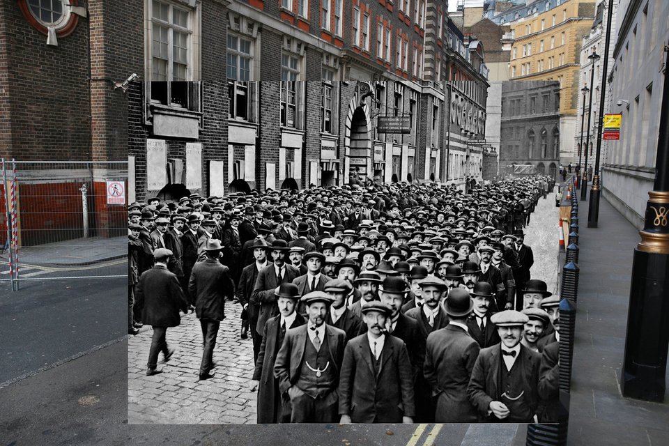 Εκπληκτική συλλογή φωτογραφιών –Μεταφέρει στιγμιότυπα από τον Α' Παγκόσμιο Πόλεμο στο σήμερα [εικόνες]   | iefimerida.gr 9