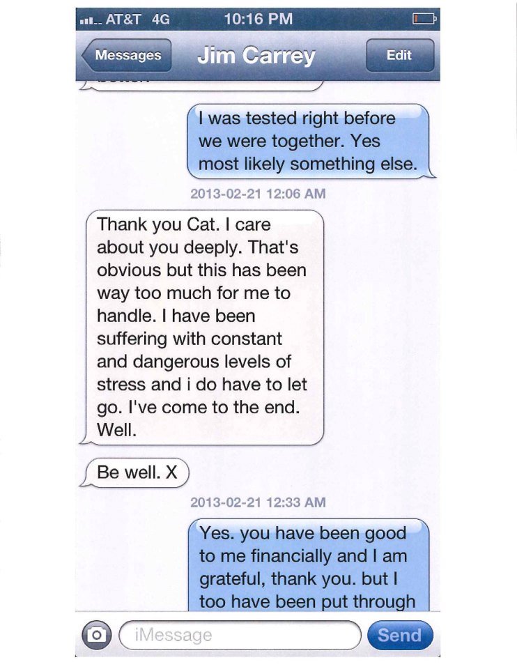 Τα sms που οδήγησαν τη σύντροφο του Τζιμ Κάρεϊ στην αυτοκτονία -Τι της έγραφε ο ηθοποιός [εικόνες] | iefimerida.gr 2