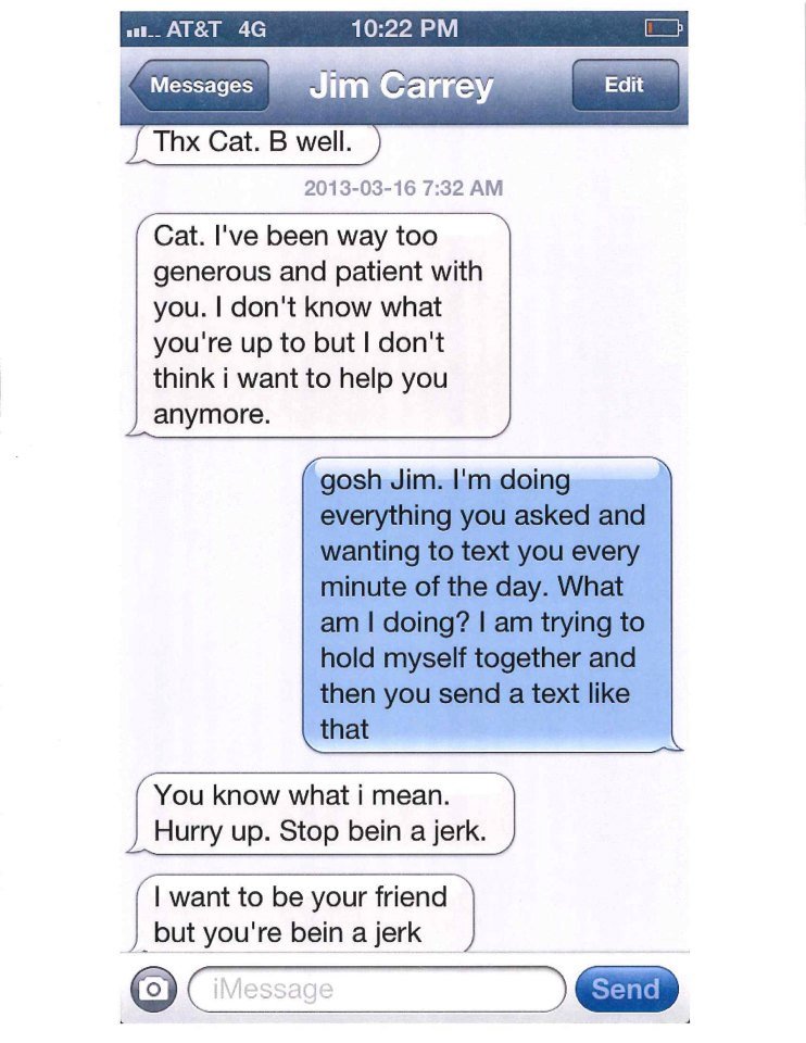 Τα sms που οδήγησαν τη σύντροφο του Τζιμ Κάρεϊ στην αυτοκτονία -Τι της έγραφε ο ηθοποιός [εικόνες] | iefimerida.gr 5
