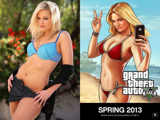 Ποιο είναι το καυτό μοντέλο που ενέπνευσε το εξώφυλλο του νέου GTA V [εικόνες] | iefimerida.gr 1