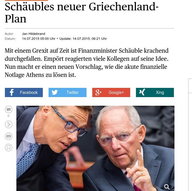 Handelsblatt: Ο Σόιμπλε πρότεινε τη χρήση IOUs ως ενδιάμεση χρηματοδότηση για την Ελλάδα | iefimerida.gr 0