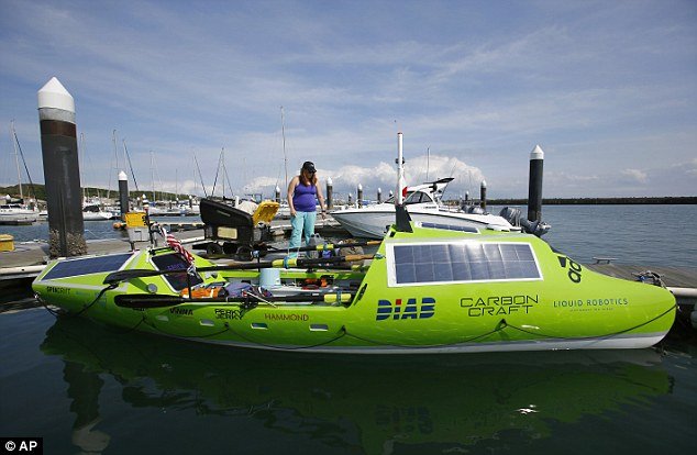 Αυτή είναι η Αμερικανίδα που ξεκίνησε να διασχίζει τον Ειρηνικό με βάρκα [εικόνες] | iefimerida.gr 1