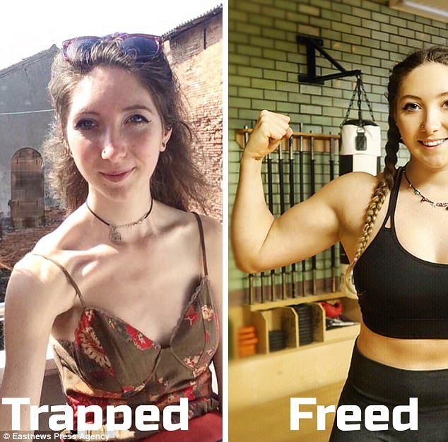 Η απίστευτη μεταμόρφωση ανορεξικής φοιτήτριας -Ηταν σκελετός, τώρα φουσκωμένη από τα βάρη [εικόνες] | iefimerida.gr 3