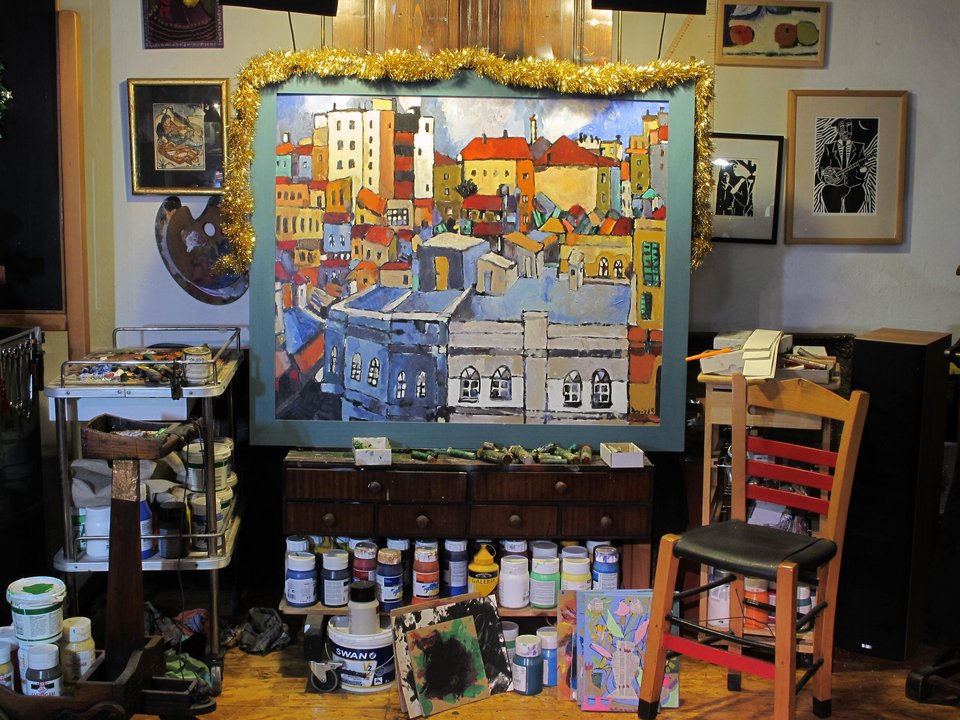 Για πρώτη φορά καλλιτέχνης διοργανώνει έκθεση ζωγραφικής στις φυλακές Διαβατών [εικόνες] | iefimerida.gr 2