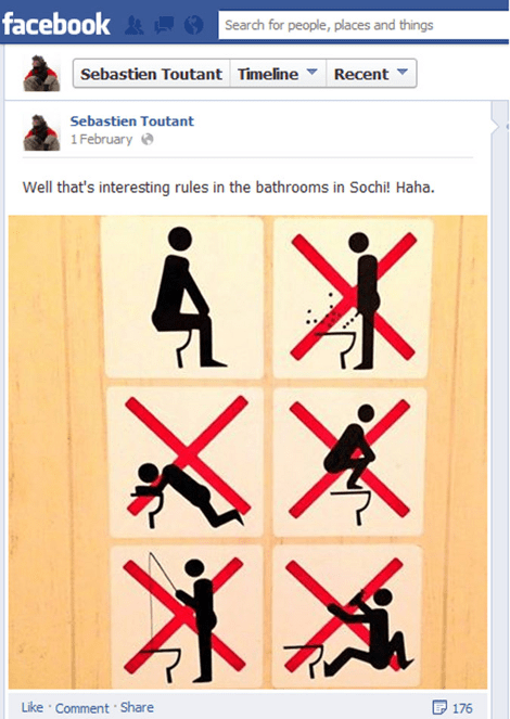 Τραγικές απαγορεύσεις στις τουαλέτες του Σότσι: Μην πιτσιλάτε και μην... ψαρεύετε στη λεκάνη [εικόνα] | iefimerida.gr 0