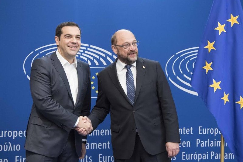 Τσίπρας-Σουλτς συζήτησαν για τον ρόλο της Ευρωβουλής στην αξιολόγηση του προγράμματος | iefimerida.gr 0