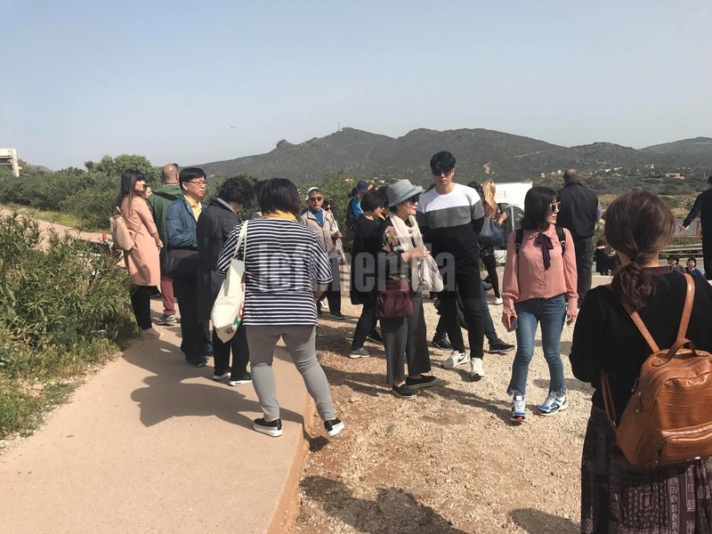 Καρέ καρέ τα γυρίσματα του BBC στο Σούνιο -Επιασαν δουλειά από το ξημέρωμα [εικόνες] | iefimerida.gr 12