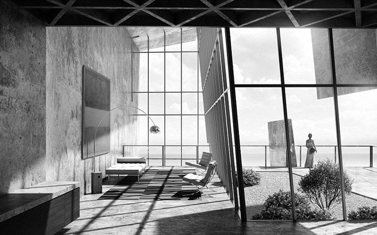 Το απόλυτο φουτουριστικό σπίτι της Ισλανδίας -Είναι χτισμένο μέσα στη ρωγμή ενός βράχου και κόβει την ανάσα [εικόνες]  | iefimerida.gr 4