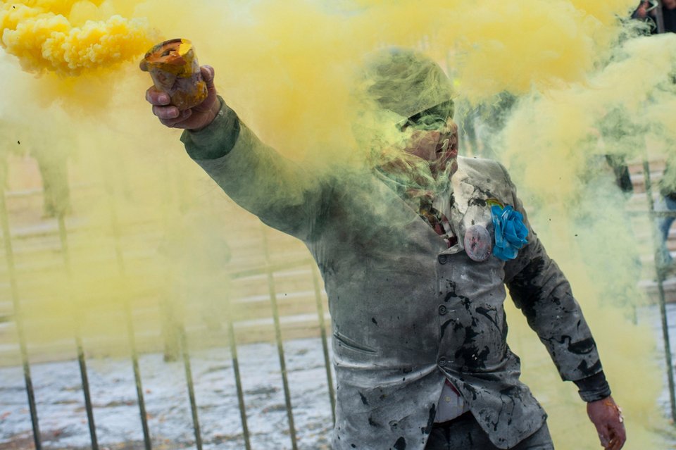 Ο ...εορταστικός αλευροπόλεμος των Ισπανών -Η ετήσια επικών διαστάσεων «μάχη» που χρονολογείται από το 1814 [εικόνες] | iefimerida.gr 4