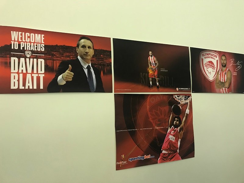 Το δωμάτιο του Αντώνη Λουκάδη./φωτογραφία: olympiacosbc.gr
