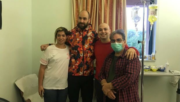 Ο Βασίλης Σπανούλης με τον Αντώνη Λουκάδη./φωτογραφία: olympiacosbc.gr