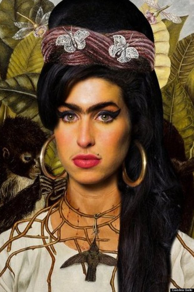 Πώς θα ήταν η Έιμι Γουάινχαουζ ως άλλη Φρίντα Κάλο; [εικόνα] | iefimerida.gr 0