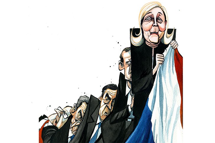 Spectator: Στη Γαλλία η Λεπέν αντιμετωπίζει μια ελίτ που ψυχορραγεί [εικόνες] | iefimerida.gr 0