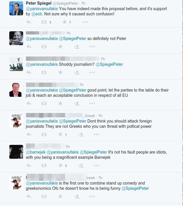 Διαδικτυακός τσακωμός Βαρουφάκη-Πίτερ Σπίγκελ με «δηλητηριώδη» tweets [εικόνες] | iefimerida.gr 2