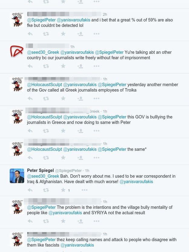 Διαδικτυακός τσακωμός Βαρουφάκη-Πίτερ Σπίγκελ με «δηλητηριώδη» tweets [εικόνες] | iefimerida.gr 5