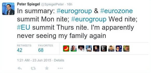 Ο Peter Spiegel αγανάκτησε: Γιατί όλα γίνονται βράδυ στις Βρυξέλλες; Δεν θα δω ποτέ την οικογένειά μου [εικόνες] | iefimerida.gr 0