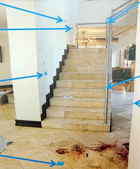 Το αιματοκυλισμένο σπίτι του Πιστόριους -Τι είδαν οι αστυνομικοί όταν μπήκαν σε αυτό μετά το φόνο [εικόνες] | iefimerida.gr 1