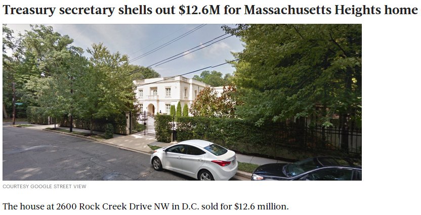 ΗΠΑ: Το νέο πολυτελές σπίτι του υπουργού Οικονομικών -Του κόστισε 12,6 εκατομμύρια δολάρια [εικόνα] | iefimerida.gr 0