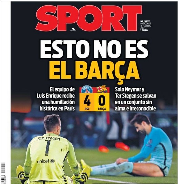 Κράξιμο για την ήττα της Μπαρτσελόνα στην Ισπανία: «Ολική καταστροφή!» [εικόνες] | iefimerida.gr 1