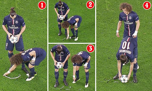 Έσβησε το σπρέι του διαιτητή και άλλαξε θέση στο φάουλ - Τι σκέφτηκε ο πονηρός Νταβίντ Λουίζ [εικόνα & βίντεο] | iefimerida.gr 0