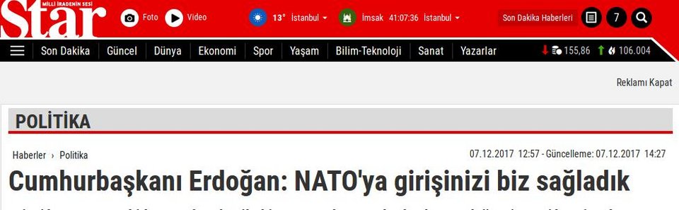 Δείτε την πρώτη αντίδραση του τουρκικού Τύπου για τη λογομαχία Ερντογάν-Παυλόπουλου | iefimerida.gr 2