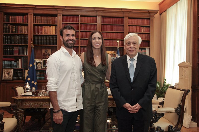 Στον Παυλόπουλο η Παγκόσμια Πρωταθλήτρια Κατερίνα Στεφανίδη [εικόνες] | iefimerida.gr 1