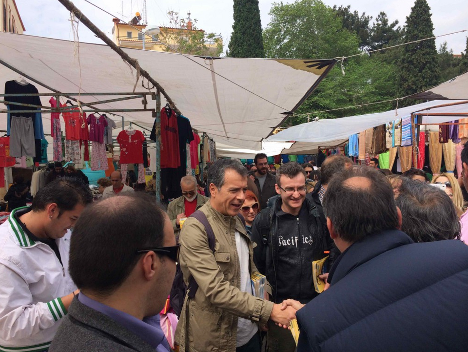 Οταν ο Σταύρος Θεοδωράκης συνάντησε την Σαμπιχά Σουλεϊμάν [εικόνες] | iefimerida.gr 4