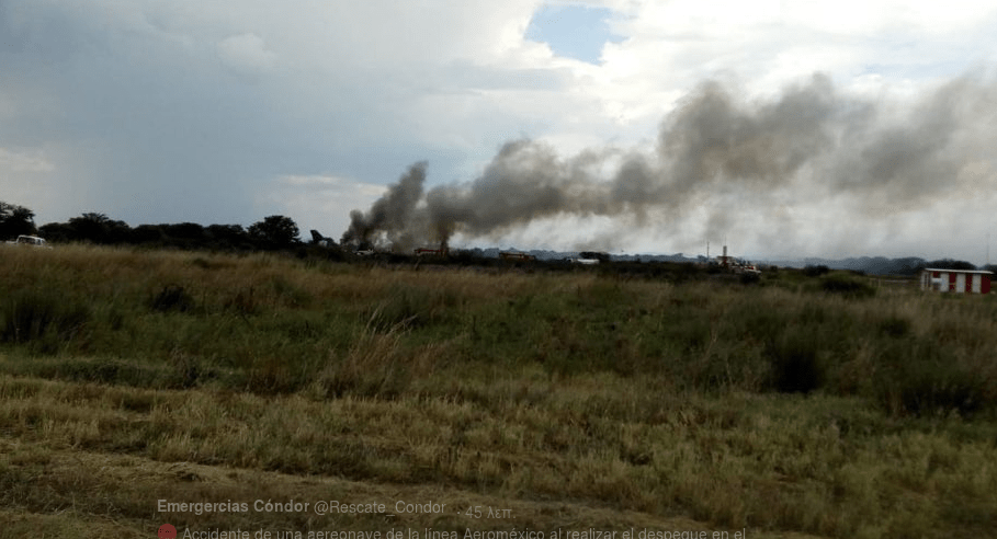 Συντριβή αεροσκάφους στο Μεξικό -Tουλάχιστον 85 τραυματίες [εικόνες & βίντεο] | iefimerida.gr 1