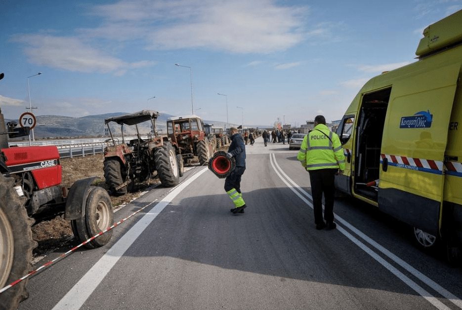 Αγρότες στο Αίγιο