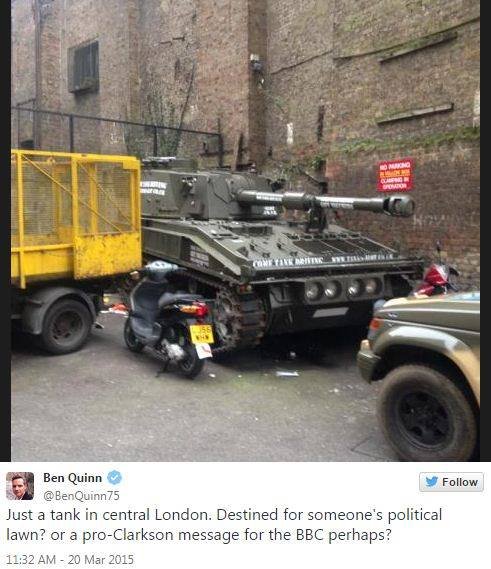 Ενα τανκ μαζεύει υπογραφές για την επιστροφή του Τζέρεμι Κλάρκσον στο Top Gear [εικόνες&βίντεο] | iefimerida.gr 2