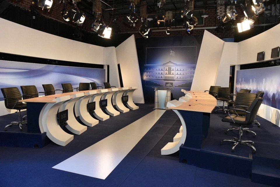 Αποκλειστικό: Αυτό είναι το στούντιο που θα γίνει το ντιμπέιτ -Ολες οι αλλαγές [εικόνες] | iefimerida.gr 1