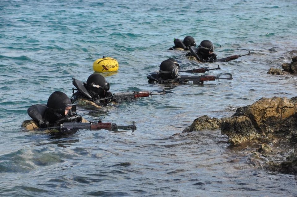 Ελληνες και Τσέχοι βατραχάνθρωποι δείχνουν πώς γίνεται η κατάληψη ενός νησιού [εικόνες] | iefimerida.gr 7