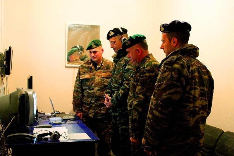 Ο Αλκιβιάδης Στεφανής στο ΚΕΑΠ στη Ρεντίνα