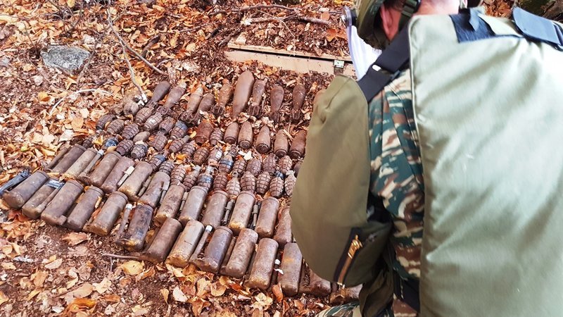 Κατά κύριο λόγο είναι απομεινάρια πολεμικών συγκρούσεων του παρελθόντος