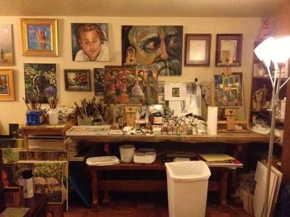 Στα άδυτα των στούντιο 44 καλλιτεχνών -Οι βασιλιάδες της ακαταστασίας και οι εμμονικοί με την τάξη - Εκθαμβωτικές φωτογραφίες από  τους χώρους όπου παράγεται  τέχνη [εικόνες] | iefimerida.gr 14