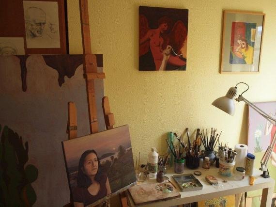 Στα άδυτα των στούντιο 44 καλλιτεχνών -Οι βασιλιάδες της ακαταστασίας και οι εμμονικοί με την τάξη - Εκθαμβωτικές φωτογραφίες από  τους χώρους όπου παράγεται  τέχνη [εικόνες] | iefimerida.gr 20