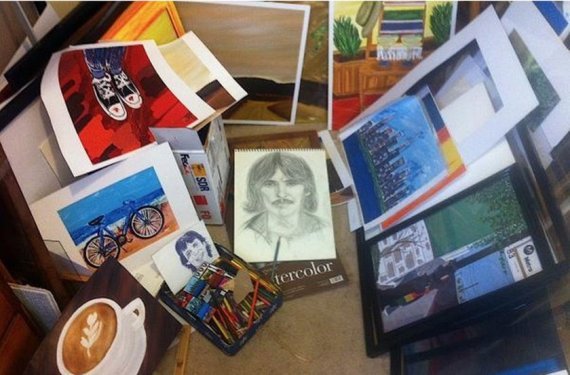 Στα άδυτα των στούντιο 44 καλλιτεχνών -Οι βασιλιάδες της ακαταστασίας και οι εμμονικοί με την τάξη - Εκθαμβωτικές φωτογραφίες από  τους χώρους όπου παράγεται  τέχνη [εικόνες] | iefimerida.gr 6