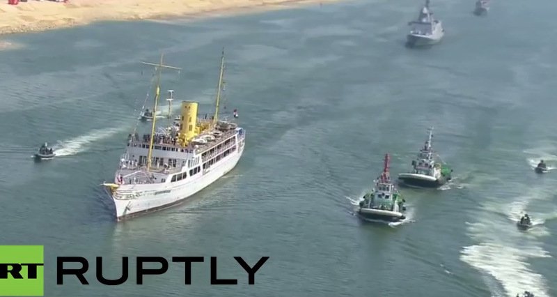Tα εντυπωσιακά εγκαίνια της νέας Διώρυγας του Σουέζ | iefimerida.gr 0