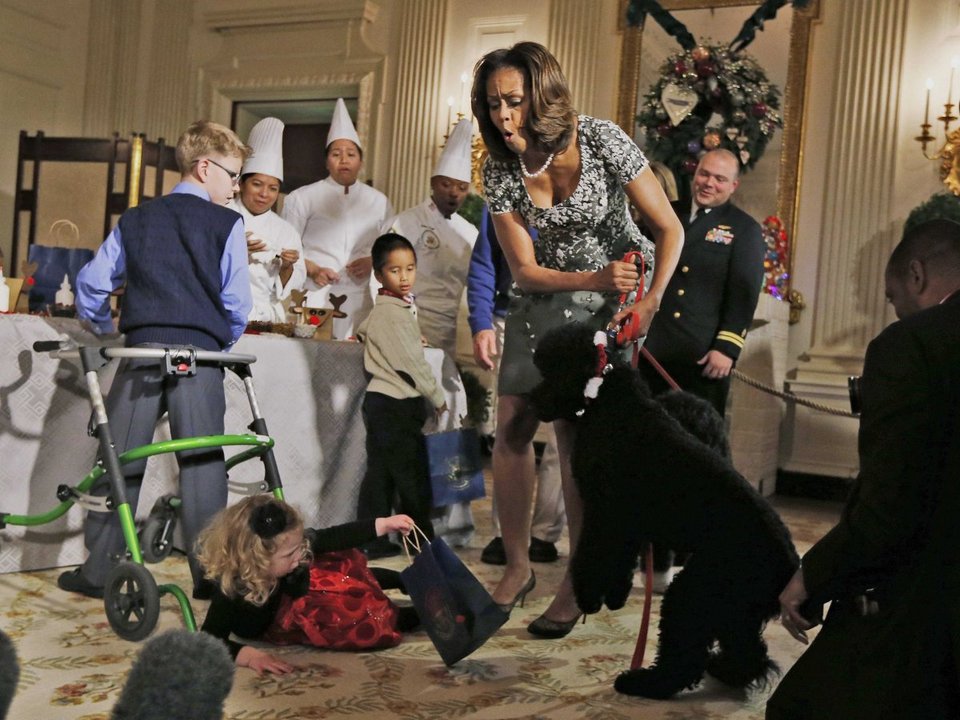 Ο σκύλος των Ομπάμα «γκρεμίζει» νήπιο στον Λευκό Οίκο και τα φλας αστράφτουν [εικόνα+βίντεο]   | iefimerida.gr 0