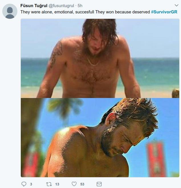 To Twitter αποχαιρέτησε το Survivor -«Κλίκα πονάς, τα πήρε ο βενζινάς» [εικόνες] | iefimerida.gr 1